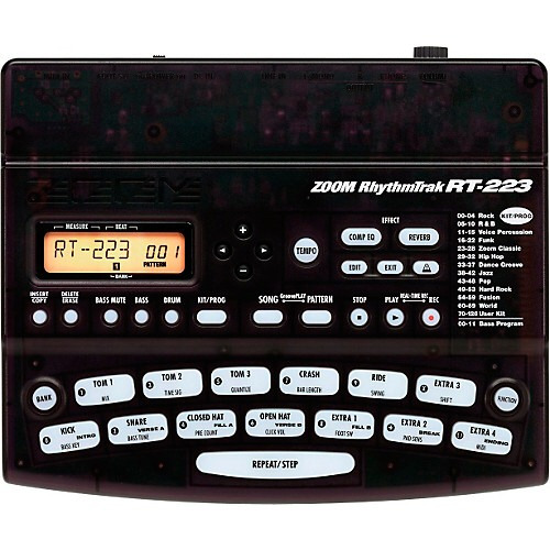 Bateria Eletrônica Zoom Rhythmtrak Rt-223 Drum Machine