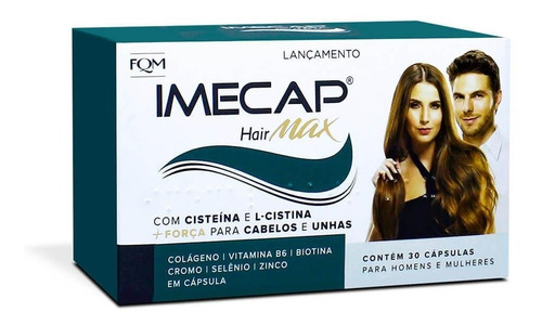 Imagem 3 de 4 de Imecap Hair Max Cx 30 Caps