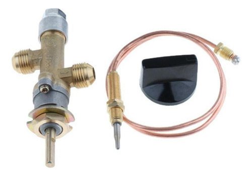 * Válvula De Control Principal De Gas Con Termopar Y Pomo,