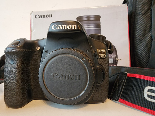 Imagen 3 de 9 de Camara Digital Canon Eos 70d + Lente Y Accesorios - Leer