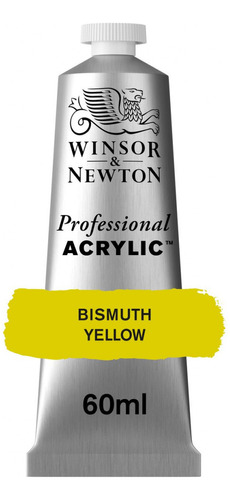 Tinta Acrílica Winsor & Newton Prof 60 ml S4 Amarillo Bismuto