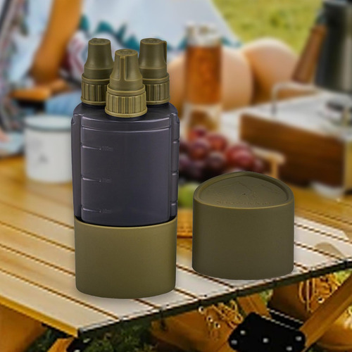 Botellas De Condimentos Para Acampar, Botella De Especias,