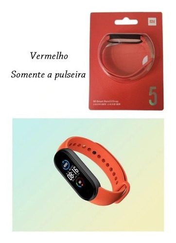 Imagem 1 de 1 de Acessórios Pulseira Mi Band 5 Original Xiaomi