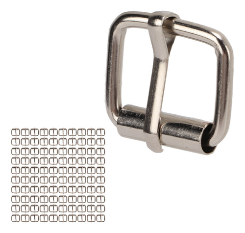 Bag Pin Buckle 100 Unidades De Rolo De Metal Multiuso Pesado