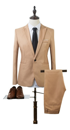 Para Conjunto De Traje De Boda De Esmoquin A Medida Para