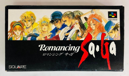 Romancing Saga  Super Famicom Japón 1992 Rtrmx Vj
