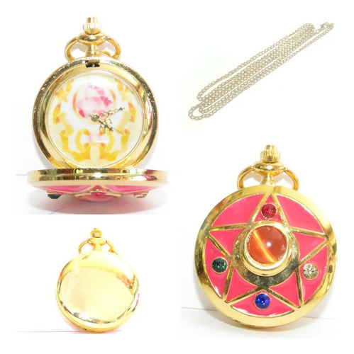 Sailor Moon - Reloj De Bolsillo Tuxedo Mask Sol Estrella 01