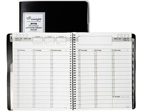 2023 Ensight Tabbed Appointment Book Quot; Planner Yqc6i