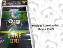 Comprar Bolsas Plásticas Para Cotillón Cumpleaños Gamer Vídeojuegos 