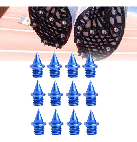 12 Uds. Clavos De Pista, Clavos De Repuesto Ligeros Azul