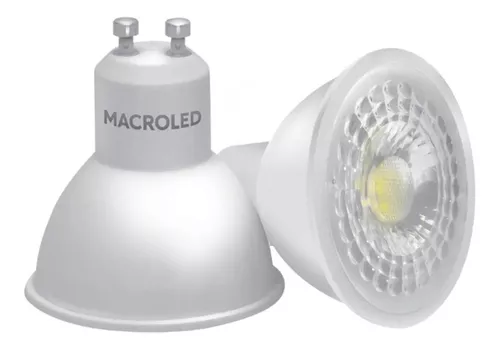 BOMBILLO LED 5W GU10 LUZ FRIA LUZ CALIDA