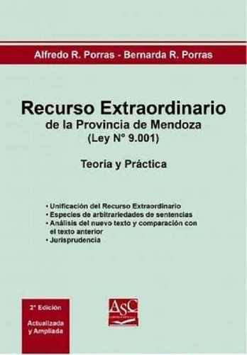 Recurso Extraordinario De La Provincia De Mendoza Porras