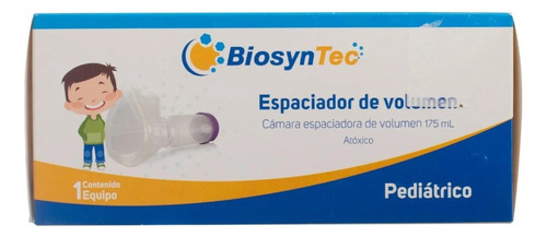 Aero Camara Espaciadora De Volumen Pediátrico - Biosyntec