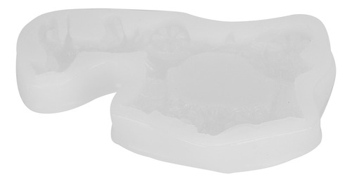 Molde De Silicona Con Forma De Carruaje De Caballos Para Fon