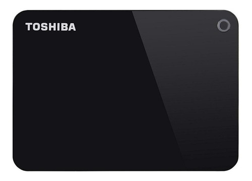 Imagen 1 de 3 de Disco duro externo Toshiba Canvio Advance HDTC920X 2TB negro