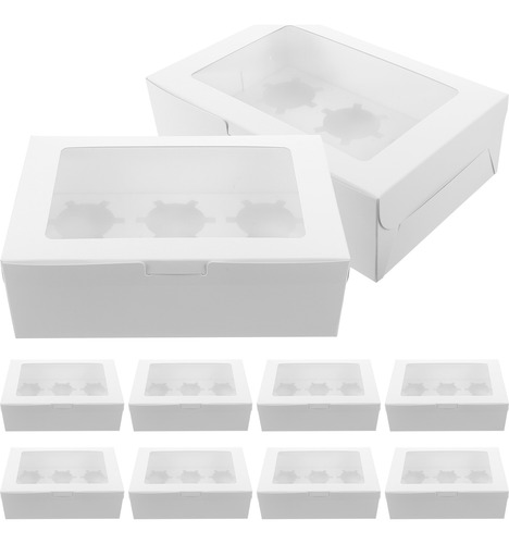 Cajas De Panadería Y Tartas (6 Piezas), Caja De Embalaje De