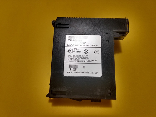 Ge Fanuc Ic693mdl645e Módulo Entrada 24vdc 16pt