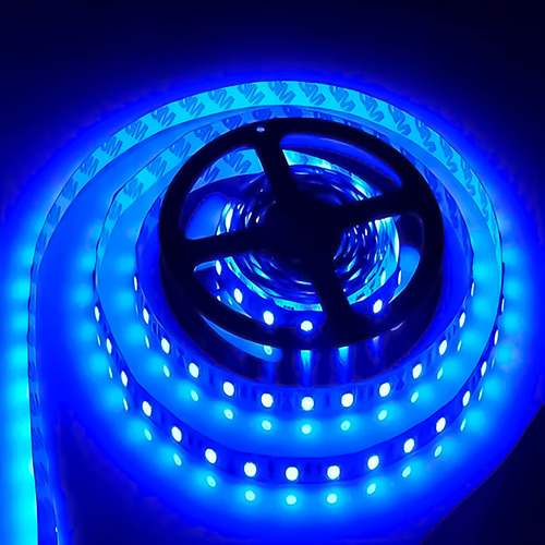 Set 2 Cintas Led Rgb 5 Metros 5050 Ip64 Control Remoto Tira