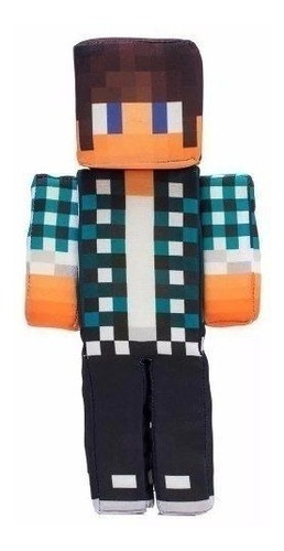 Boneco Authentic Games Pelucia  Youtuber  Mexe Braço Cabeça