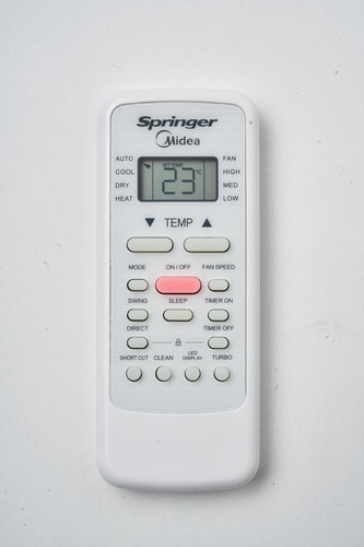Imagem 3 de 3 de Ar-condicionado Janela Eletrônico Springer Midea 10.000 Btus