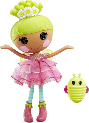 Muñeca Lalaloopsy Pix E. Flutters 33 Cm Con Luciérnaga