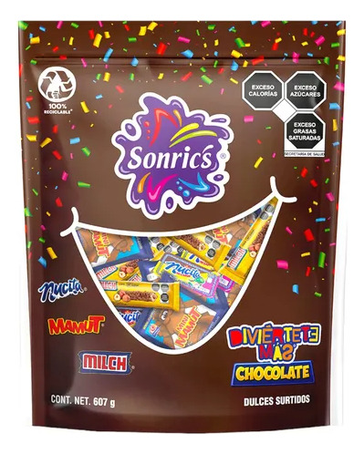 Sonrics Diviértete Más Chocolate