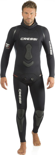 Cressi Apnea 0.197 in, Negro, Xl