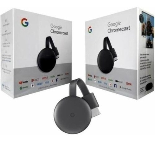 Google Chromecast 3, Convierta Su Tv Led En Smart Full Hd