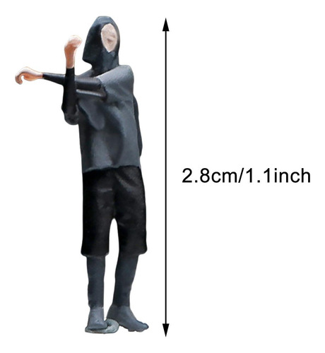 Figura De Hombre Joven A Escala 1/64 Figura De Caballero C