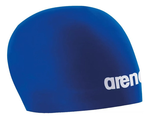 Gorra Natación Arena 3d Race Casco Competición Silicona Color Blue-white Diseño De La Tela Liso Tamaño M 56-57 Cm