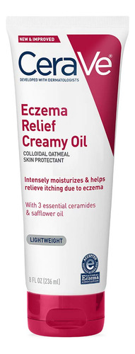 Aceite Corporal Cerave Eczema Relief Cream Con Avena Coloida