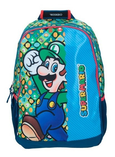 Mochila Super Mario Primaria Backpack Uni348