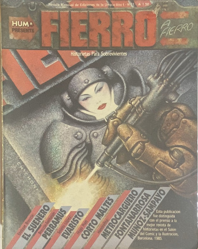 Fierro Nº 11 Revista Historietas, 1era Época, Evaristo, Ej2