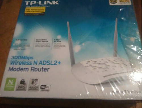 Modem Router Wireless Nadsl2+300mbps Nuevo