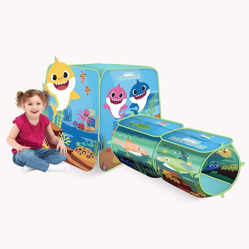 Playhut Pinkfong Baby Shark Explore  Fun Popup Play Car...