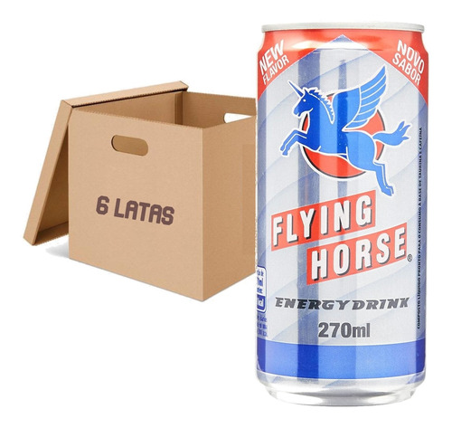 Energético Flying Horse 270ml (6 Latas)