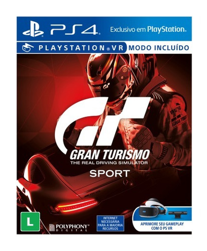 Jogo Gran Turismo Sport Playstation 4 Ps4 Lacrado Novo