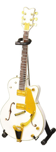 Axe Heaven Bs-091 Brian Setzer Mini Guitarra Blanca Cuerpo H