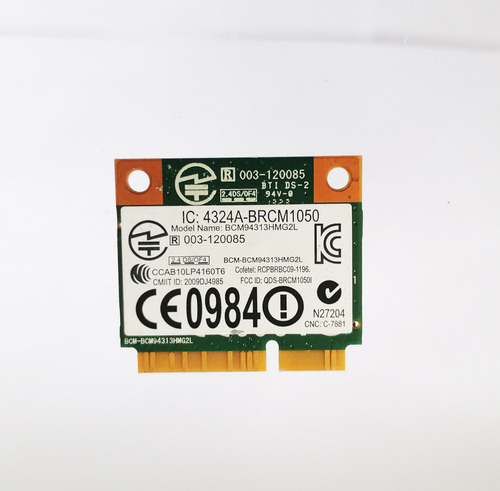 Tarjeta Wiriles Wifi Dell Lattitude E5530 Pn/dw1504 (Usado)
