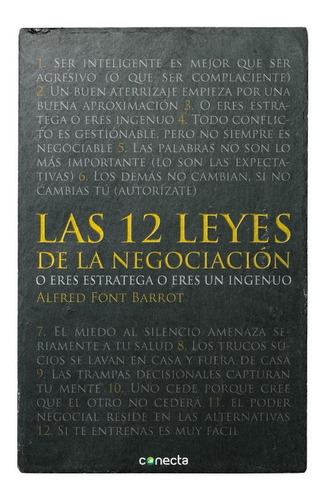 12 Leyes De La Negociacion,las - Font, Alfred