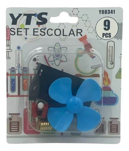 Kit Set Circuito Eléctrico Escolar 9 Piezas