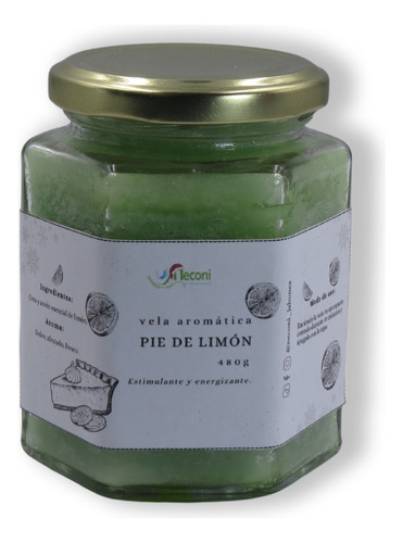 Vela De Pie De Limón