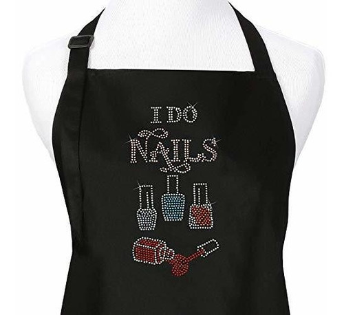I Do Nails Nail Tech Cosmetología Delantal.