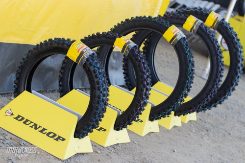 Imagen 4 de 6 de Cubierta Motocross Dunlop Geomax Mx53 110/90/19 Qpg Mx