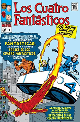 Biblioteca Marvel Los 4 Fantasticos 1 1961-62: Fantastic Fou