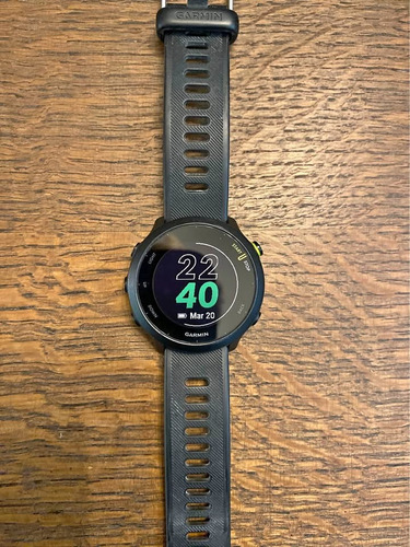 Garmin Forerunner 55 - Reloj Deportivo Inteligente Gris Mesh Negro Negro (Usado)