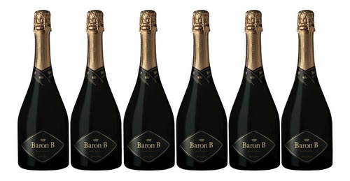 Champagne Baron B Extra Brut Pack X 6u 750cc