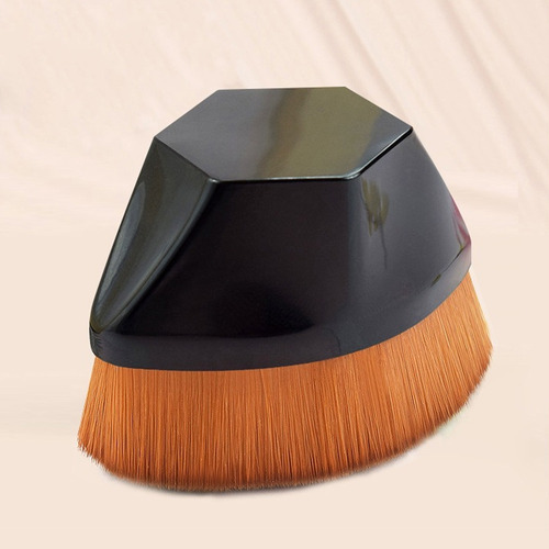 Set 3 Brochas Plana De Maquillaje Para Base Brocha