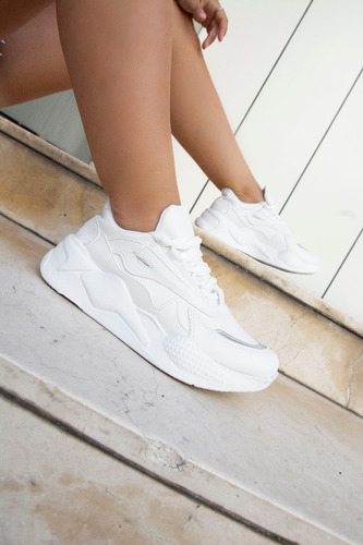 Imagen 3 de 8 de Zapatillas Mujer Blanca Deportivas Anatomica Maceo Araquina