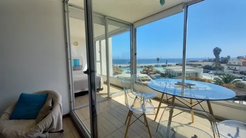 Arriendo Dpto Amoblado Año Corrido  Av. Del Mar 2d 1b